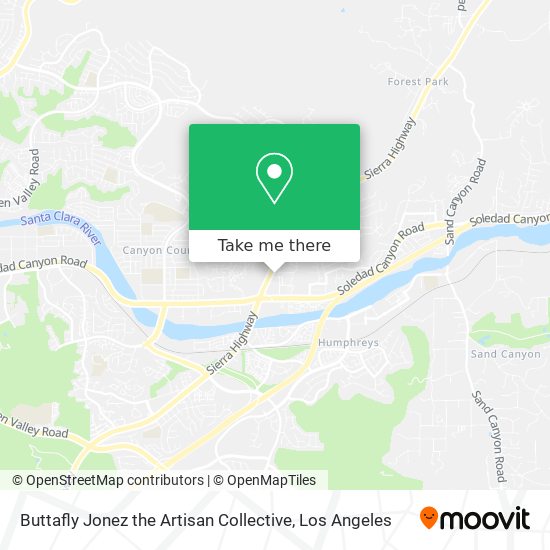 Buttafly Jonez the Artisan Collective map