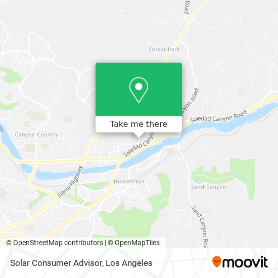 Solar Consumer Advisor map