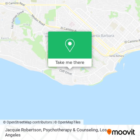 Mapa de Jacquie Robertson, Psychotherapy & Counseling