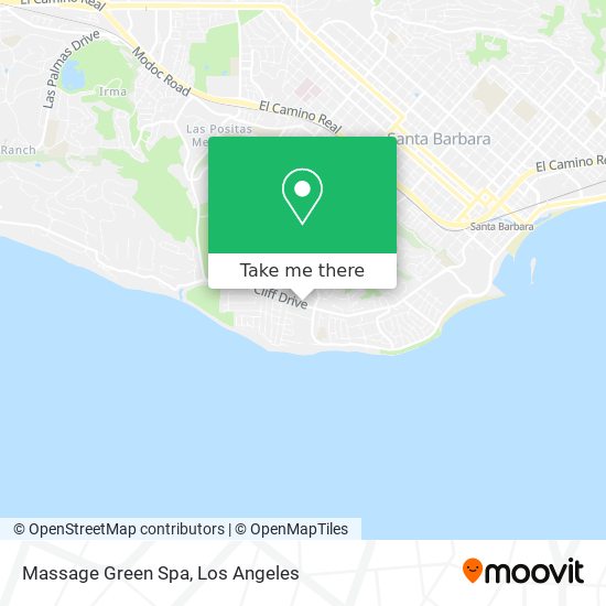 Mapa de Massage Green Spa