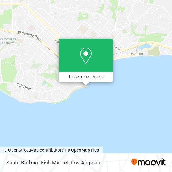 Santa Barbara Fish Market map
