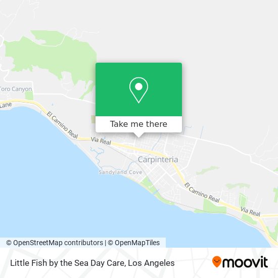 Little Fish by the Sea Day Care map