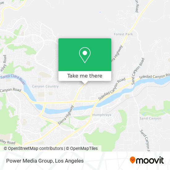 Power Media Group map