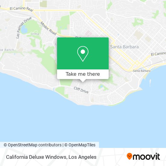 California Deluxe Windows map