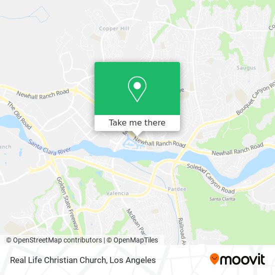 Real Life Christian Church map