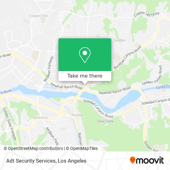 Adt Security Services map