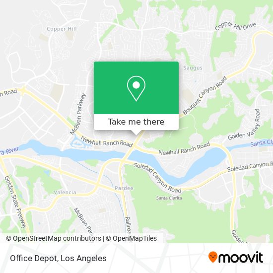 Office Depot map