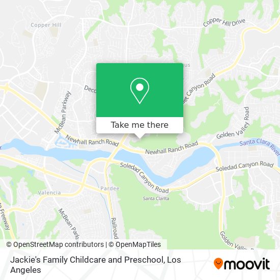 Mapa de Jackie's Family Childcare and Preschool