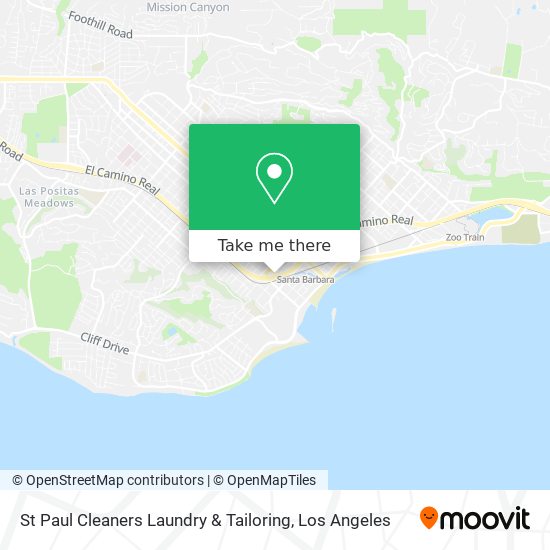 Mapa de St Paul Cleaners Laundry & Tailoring