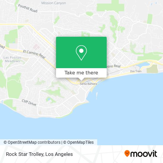 Rock Star Trolley map