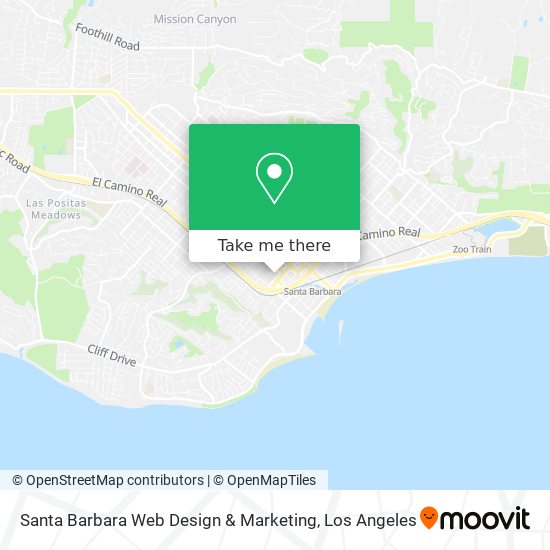 Santa Barbara Web Design & Marketing map