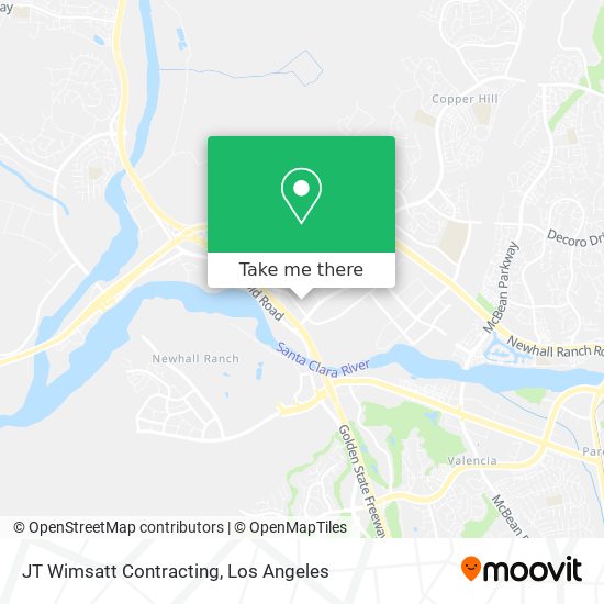 Mapa de JT Wimsatt Contracting