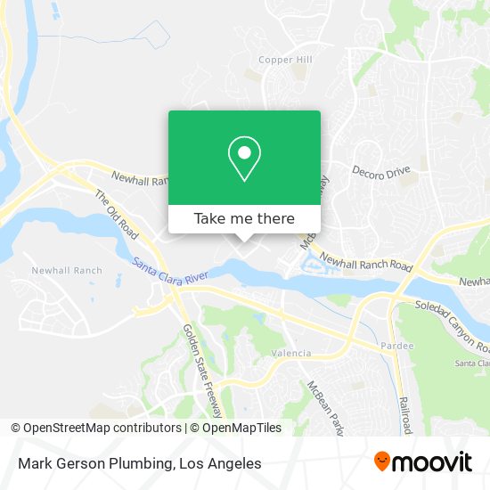 Mapa de Mark Gerson Plumbing