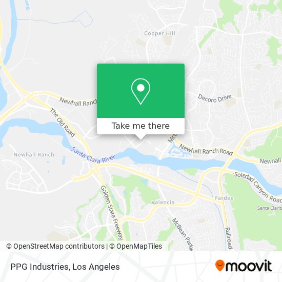 PPG Industries map