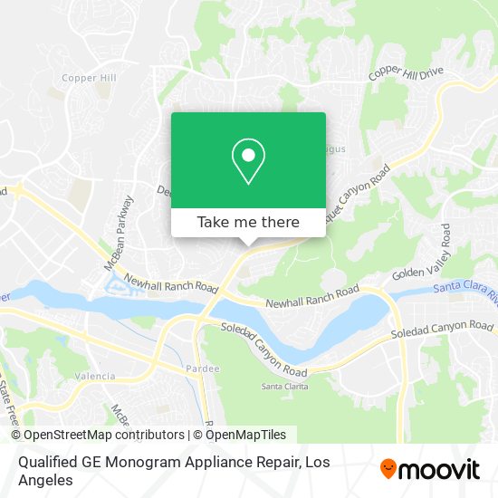 Mapa de Qualified GE Monogram Appliance Repair