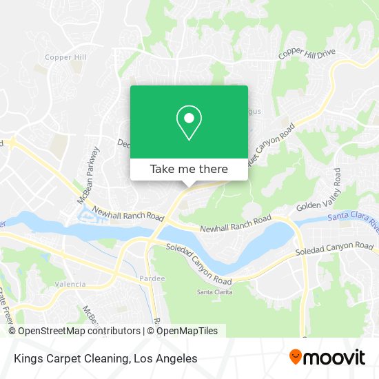 Mapa de Kings Carpet Cleaning