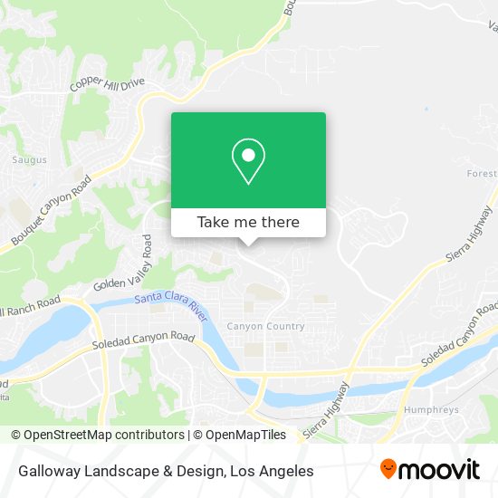 Galloway Landscape & Design map