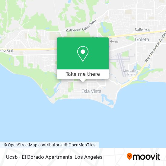 Mapa de Ucsb - El Dorado Apartments