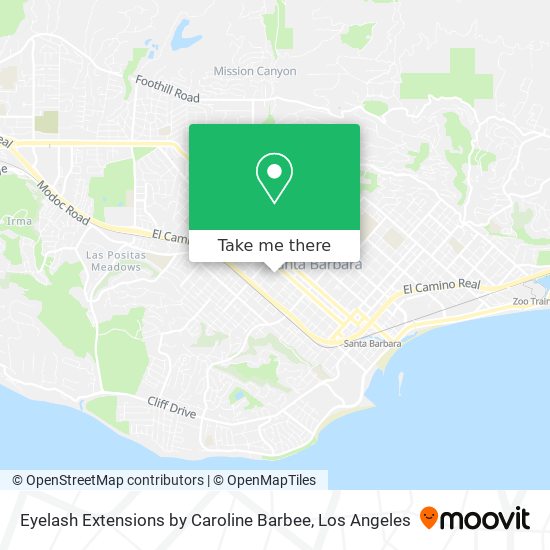 Eyelash Extensions by Caroline Barbee map