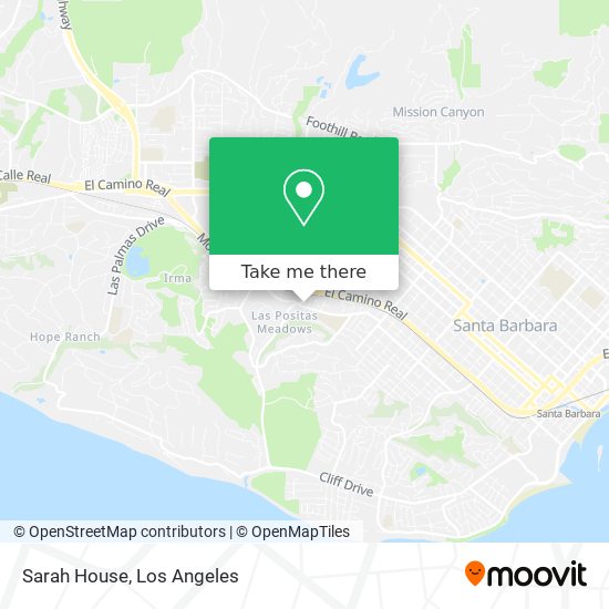 Mapa de Sarah House
