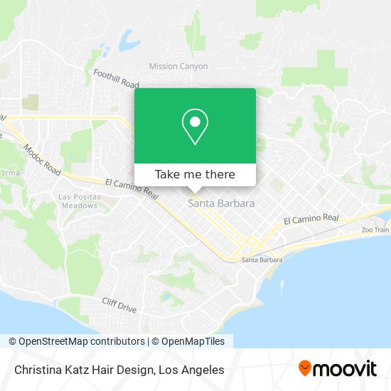 Christina Katz Hair Design map