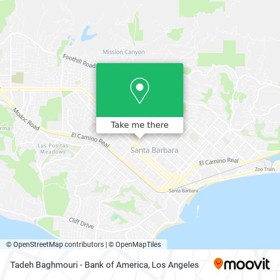 Tadeh Baghmouri - Bank of America map