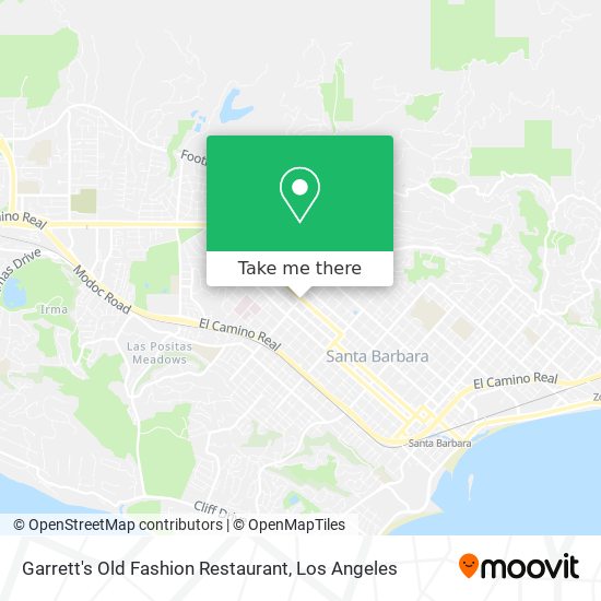 Garrett's Old Fashion Restaurant map