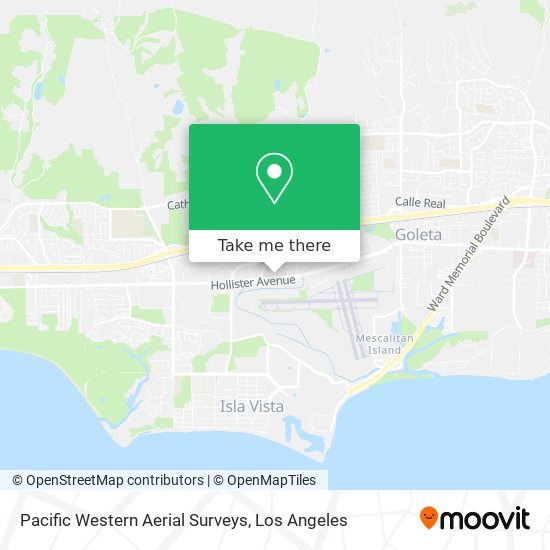 Pacific Western Aerial Surveys map