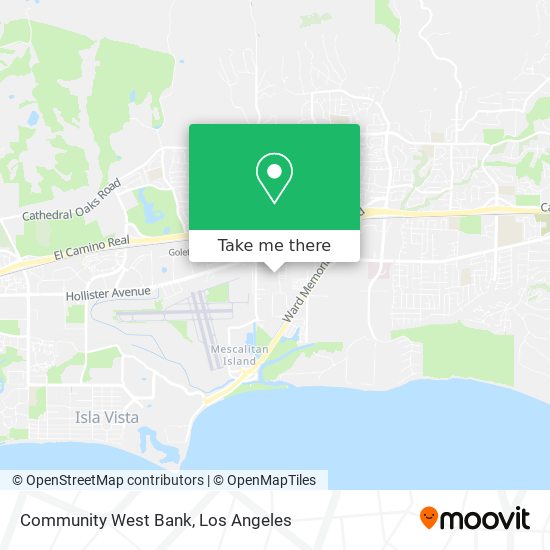Community West Bank map
