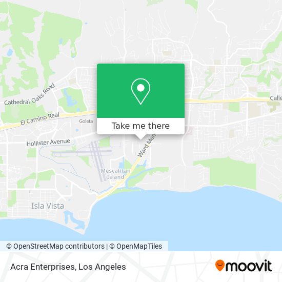 Acra Enterprises map