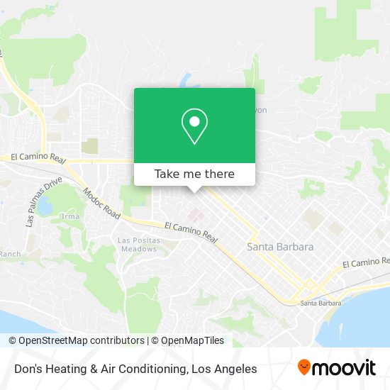 Mapa de Don's Heating & Air Conditioning