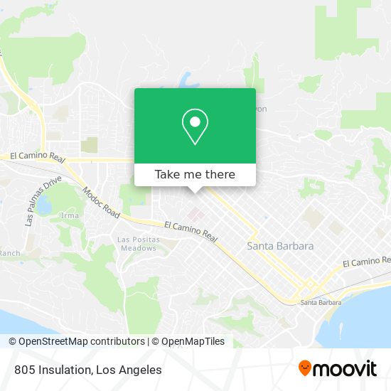 Mapa de 805 Insulation