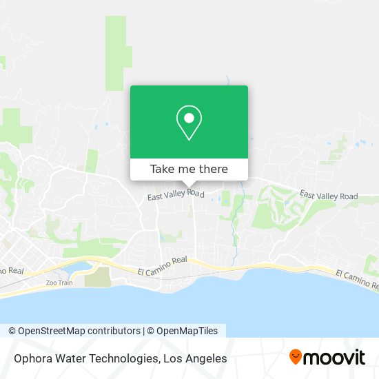 Ophora Water Technologies map