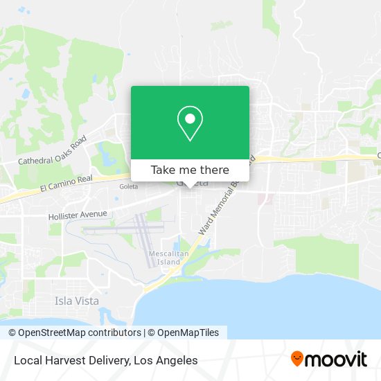 Local Harvest Delivery map