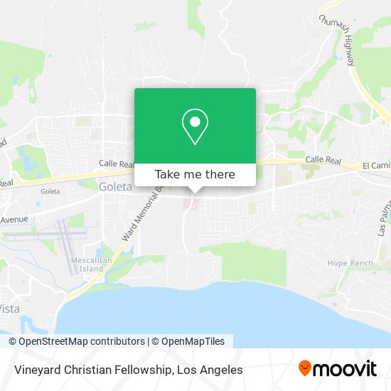 Vineyard Christian Fellowship map