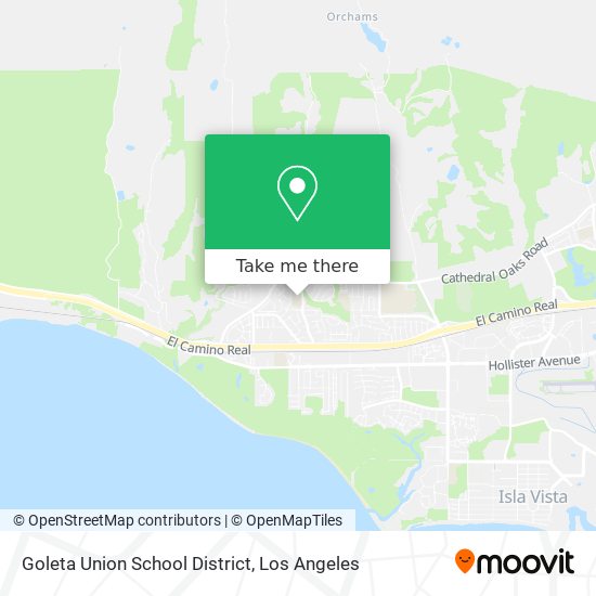 Goleta Union School District map