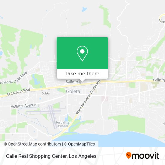 Mapa de Calle Real Shopping Center
