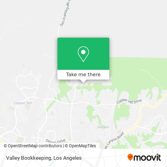 Valley Bookkeeping map