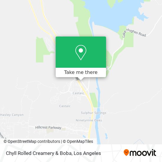 Chyll Rolled Creamery & Boba map