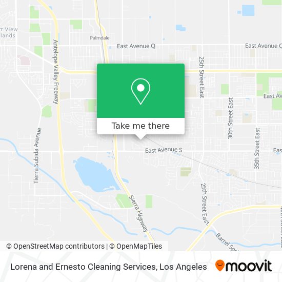 Lorena and Ernesto Cleaning Services map