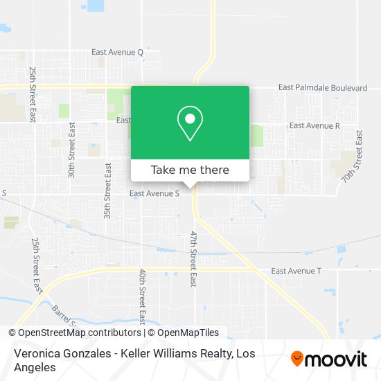 Mapa de Veronica Gonzales - Keller Williams Realty