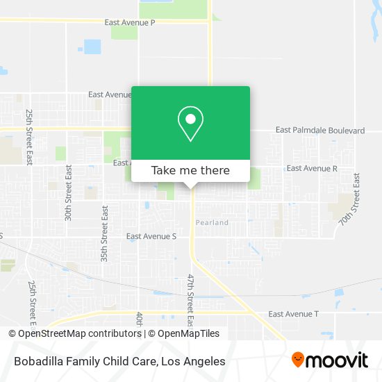 Bobadilla Family Child Care map