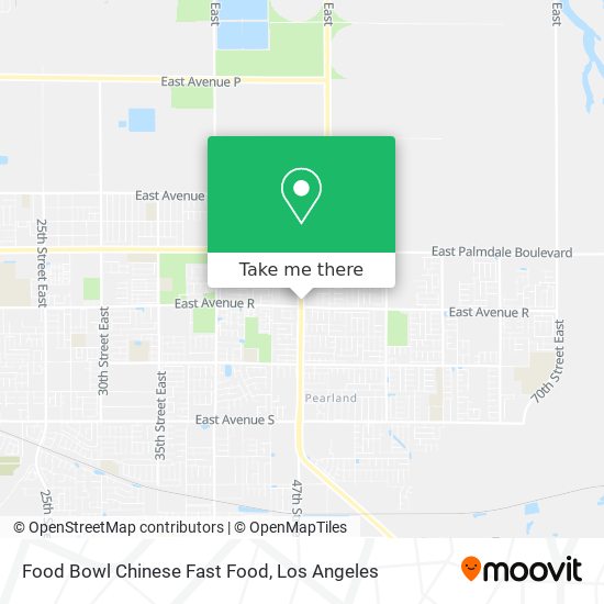 Food Bowl Chinese Fast Food map