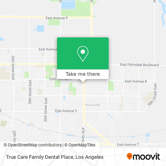 Mapa de True Care Family Dental Place