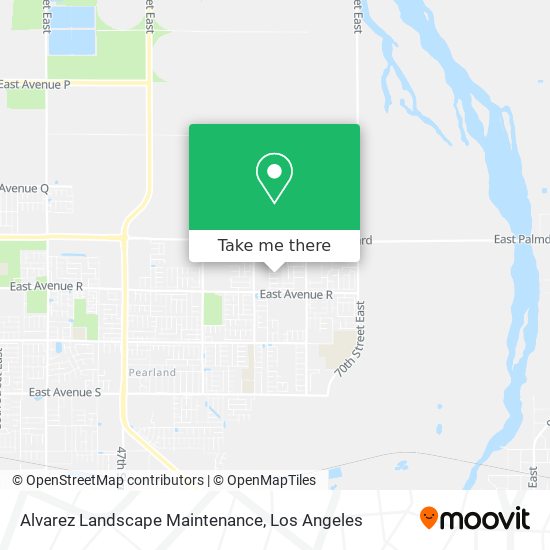 Alvarez Landscape Maintenance map