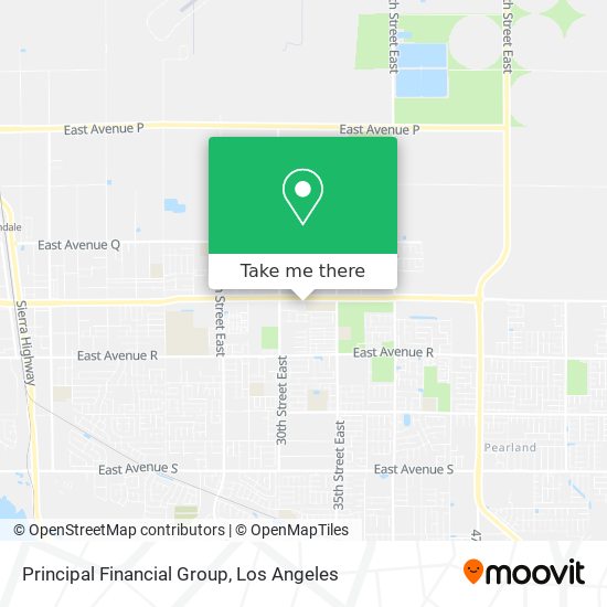 Principal Financial Group map