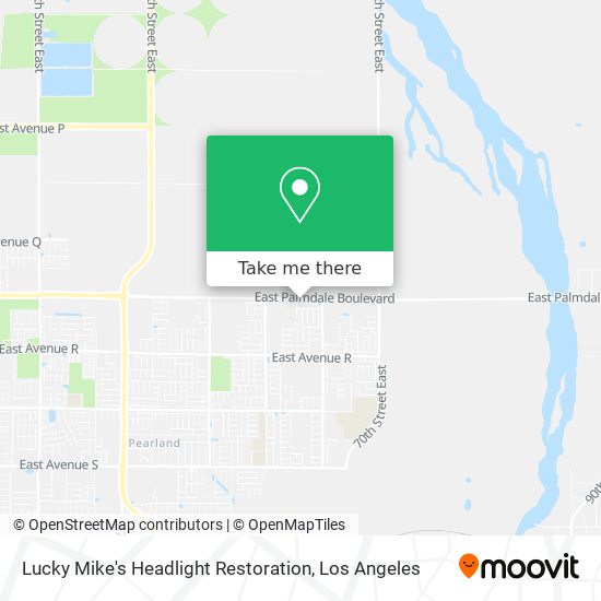 Lucky Mike's Headlight Restoration map