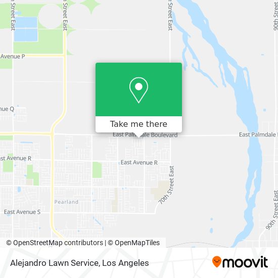 Alejandro Lawn Service map