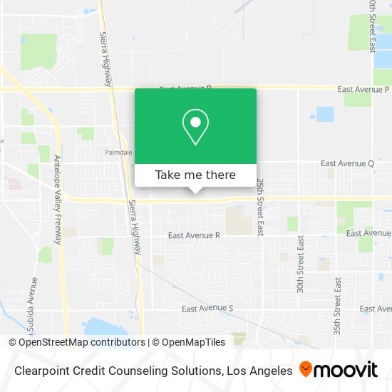 Clearpoint Credit Counseling Solutions map