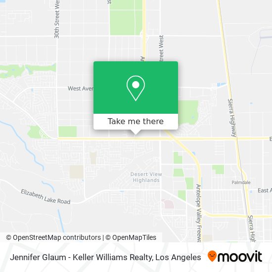 Jennifer Glaum - Keller Williams Realty map